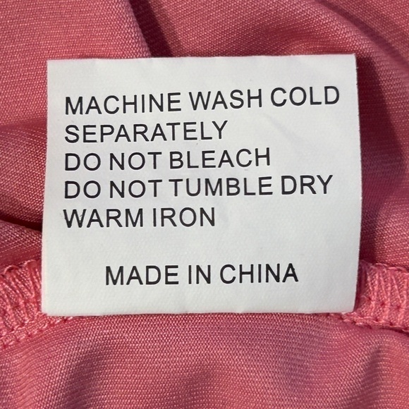 Gracyoga Classic & Comfy Asymmetrical Sleeveless Ruched Pink Dress Size-XXL NWT - Picture 9 of 10